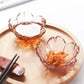 Sakura Pink Flower Sauce Dishes - 2 piece set