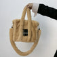 Faux Fur Ladies Tote Bag