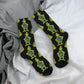 Novelty Christmas-S-Green-S-Grinching Socks Men's Women's Fashion Socks Spring Summer Autumn Winter Middle Tube Socks Gift