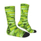 Novelty Christmas-S-Green-S-Grinching Socks Men's Women's Fashion Socks Spring Summer Autumn Winter Middle Tube Socks Gift