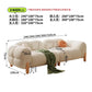 Light Luxury Vintage Living Room Sofa Bed Christmas Pink European Unusual Couch Reading Straight Canape Salon Bedroom Furniture