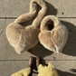 Fluffy Love Heart Shoulder Bag / Tote