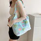 Soft Plush Shoulder Bags Casual Large Capacity Furry Top-Handle Bag Handbags Women Girls