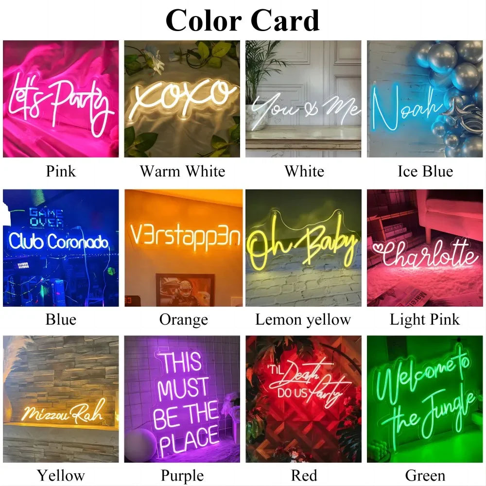 Love Yourself Neon Sign Engrave Personality Custom USB Led Luminous Letters For Coffee Shop Bars Decoration Lights on The Wall