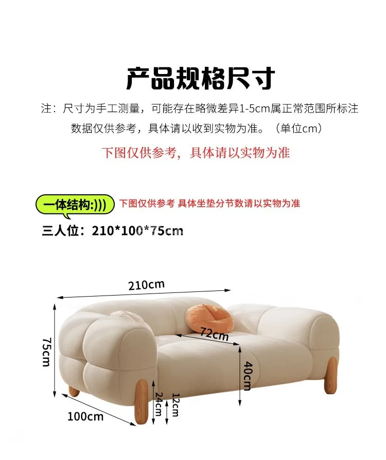 Light Luxury Vintage Living Room Sofa Bed Christmas Pink European Unusual Couch Reading Straight Canape Salon Bedroom Furniture