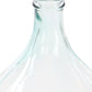 Deco 79 Recycled Glass Handmade Decorative Vase Spanish Bottle Centerpiece Vase, Flower Vase for Home 11" x 11" x 17"