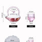 Tea Pot  Pink Butterfly High Borosilicate Transparent Glass Beam Pot Clay Stove Tea Kettle Tea Cup