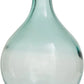 Deco 79 Recycled Glass Handmade Decorative Vase Spanish Bottle Centerpiece Vase, Flower Vase for Home 11" x 11" x 17"