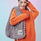 Soft Plush Large Capacity Tote Bag