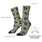 Novelty Christmas-S-Green-S-Grinching Socks Men's Women's Fashion Socks Spring Summer Autumn Winter Middle Tube Socks Gift