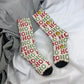 Novelty Christmas-S-Green-S-Grinching Socks Men's Women's Fashion Socks Spring Summer Autumn Winter Middle Tube Socks Gift