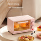 Mini Electric Oven (12L), Compact Baking Oven for Home Use, SpaceSaving Toaster, Quick Heat Oven, Countertop Baking Appliance,