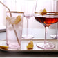 Nordic Creative Pink Cocktail Glass Lead-Free Crystal Home Champagne Wine Glasses Set Goblet Juice Water Cup Golden Edge Kettle