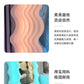 Full Body Fitness Pink Luminous Floor Mirror