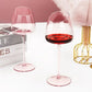 Pink Flamingo Lead-free Crystal Red Wine Glass Cup Goblet Pink Burgundy Glass Cup High-value Household Champagne Glass Cup