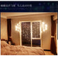 Star LED String Lights Love Heart Bow Shape Led Curtain Lights Birthday Christmas Party Wedding Decorations Fairy Lights Bedroom