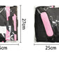 Pink Tool Bag with Pockets Cleaning Toolbag Storage Waterproof Wear-Resistant Large Capacity Oxford Cloth Tools Organizer