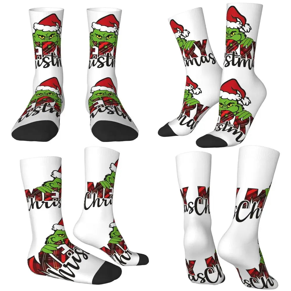 Christmas Men's Grinch Socks