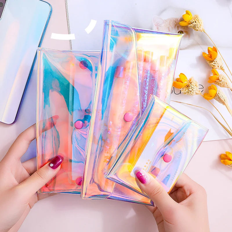 Laser Transparent Cosmetic Bag Oraganizer