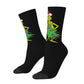Novelty Christmas-S-Green-S-Grinching Socks Men's Women's Fashion Socks Spring Summer Autumn Winter Middle Tube Socks Gift