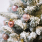 Tree Decorations Christmas Ornaments Holiday Celebrations Light Gold Pink Combination 3cm Diameter Lightweight