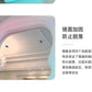 Full Body Fitness Pink Luminous Floor Mirror