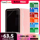 Pink Mini Portable 6L Personal Electric Cosmetics Beauty Fridge Freezer Skincare With Mirror LED Light