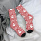 Novelty Christmas-S-Green-S-Grinching Socks Men's Women's Fashion Socks Spring Summer Autumn Winter Middle Tube Socks Gift