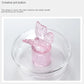 Tea Pot  Pink Butterfly High Borosilicate Transparent Glass Beam Pot Clay Stove Tea Kettle Tea Cup