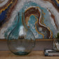 Deco 79 Recycled Glass Handmade Decorative Vase Spanish Bottle Centerpiece Vase, Flower Vase for Home 11" x 11" x 17"