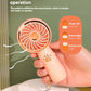 Summer New Mini Mini Fan Cute Cartoon Portable Charging USB Handheld Fan Student Outdoor Fan