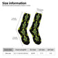 Novelty Christmas-S-Green-S-Grinching Socks Men's Women's Fashion Socks Spring Summer Autumn Winter Middle Tube Socks Gift