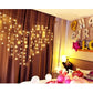 Star LED String Lights Love Heart Bow Shape Led Curtain Lights Birthday Christmas Party Wedding Decorations Fairy Lights Bedroom