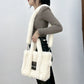 Faux Fur Ladies Tote Bag