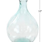 Deco 79 Recycled Glass Handmade Decorative Vase Spanish Bottle Centerpiece Vase, Flower Vase for Home 11" x 11" x 17"