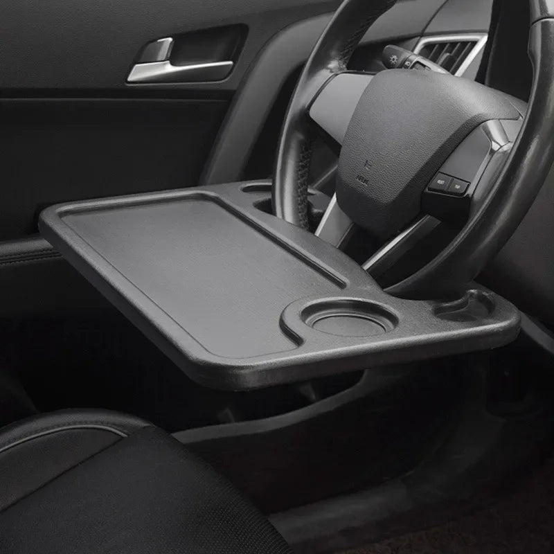Car  Desk Mount Stand Eat Work Car Steering Wheel Dining Table BracketDrink Food Coffee PortableTray Board