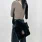 Faux Fur Ladies Tote Bag