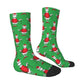 Novelty Christmas-S-Green-S-Grinching Socks Men's Women's Fashion Socks Spring Summer Autumn Winter Middle Tube Socks Gift