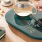 Electric Kettle 1L Black Tea Kettle with Steam Spray Function Health Tea Pot with Stainless Steel and 304 220V