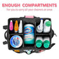 Pink Tool Bag with Pockets Cleaning Toolbag Storage Waterproof Wear-Resistant Large Capacity Oxford Cloth Tools Organizer