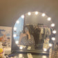 Vanity Mirror with Lights, 20" LED Hollywood Lighted Makeup Mirror with 12 Light Bulbs, Smart Touch and 3 Color Modes For Her