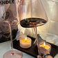 Pink Flamingo Slanted Lipstick Wine Glass Sweet Wine Glass High Value Luxury Home Goblet Wine Champagne Glass Cup Wedding Gift
