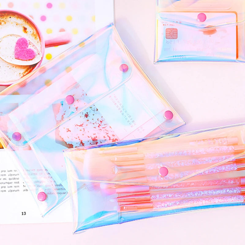 Laser Transparent Cosmetic Bag Oraganizer