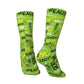 Novelty Christmas-S-Green-S-Grinching Socks Men's Women's Fashion Socks Spring Summer Autumn Winter Middle Tube Socks Gift
