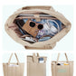 BAGSMART Expandable Tote Bag for Women Puffer Shoulder Tote Bag With Zipper 28L Travel Bags Casual Handbags Nurse Bag
