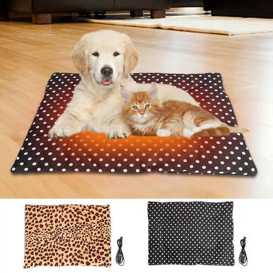 USB Pet Electric Blanket 3 Warming Heating Pad Waterproof Washable