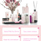 Pink Mini Portable 6L Personal Electric Cosmetics Beauty Fridge Freezer Skincare With Mirror LED Light