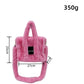 Faux Fur Ladies Tote Bag