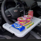 Car  Desk Mount Stand Eat Work Car Steering Wheel Dining Table BracketDrink Food Coffee PortableTray Board