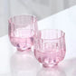 Tea Pot  Pink Butterfly High Borosilicate Transparent Glass Beam Pot Clay Stove Tea Kettle Tea Cup